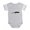 Heather Gray, variant on CafePress - Red Eye Crocodile Skink - Cute Infant Baby Football Bodysuit