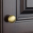 thumbnail image 3 of GlideRite 1.125 in. Round Ring Classic Cabinet Knob, Satin Gold, 3 of 5