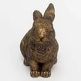 thumbnail image 3 of CaiYueKe Easter Bunny Figurine Desk Decor, Cute Spring Bunny Statue Ornament for Home Office Desk Decoration, Small Decorative Bunny Sculpture for Shelf, Tabletop, Workspace, Easter Gift Idea, 3 of 6