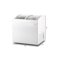 thumbnail image 6 of Frigidaire 6.7 Cu. ft. Curved Glass Top Display Freezer, 2 Door Convertible Freezer Refrigerator with Lockable Glass Door and Wheels, White, 6 of 15
