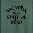 thumbnail image 3 of Instant Message - Vacation Is A State Of Mind - Women's Lightweight French Terry Long Sleeve Shirt, 3 of 6