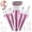 Pink, variant on TURKIO 5-in-1 Rechargeable Cordless Electric Razor for Women, Trimmer for Women with Face, Nose, Eyebrow, Arms, Armpit, Legs, Golden