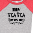 thumbnail image 4 of Inktastic My Yiayia Loves Me Yia Yia for Grandchild Girls Baby Bodysuit, 4 of 5