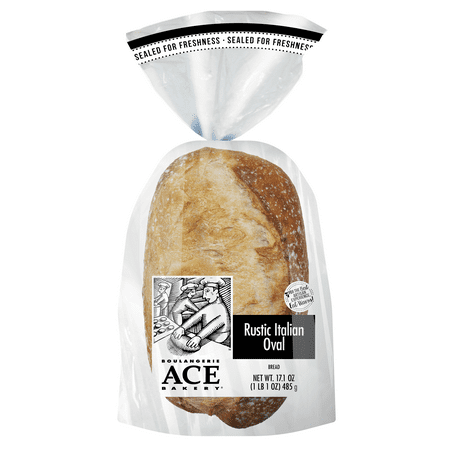 ACE Bakery® Rustic Italian Oval Bread 1 Count 17.1 oz
