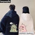 thumbnail image 2 of Sudadera con capucha de dinosaurio de dibujos animados para hombre y mujer, ropa de calle con personalidad, bonita, a la moda, combina con todo, Primavera, 2 of 5