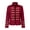 Red, variant on Golden Double-Breasted Stand-Up Collar Performance Jacket For Women