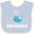 thumbnail image 3 of Inktastic Santa Barbara California Beach Vacation Boys or Girls Baby Bib, 3 of 4