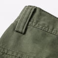 thumbnail image 3 of PEASKJP Men's Classic Cargo Pants Rip Stop Lightweight Work Hiking Pants,Green 40, 3 of 4