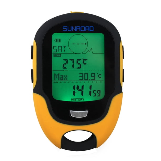 Receptor Navegación GPS Multifuncional Recargable FLhrweasw para Acampar Senderismo Al Aire Libre