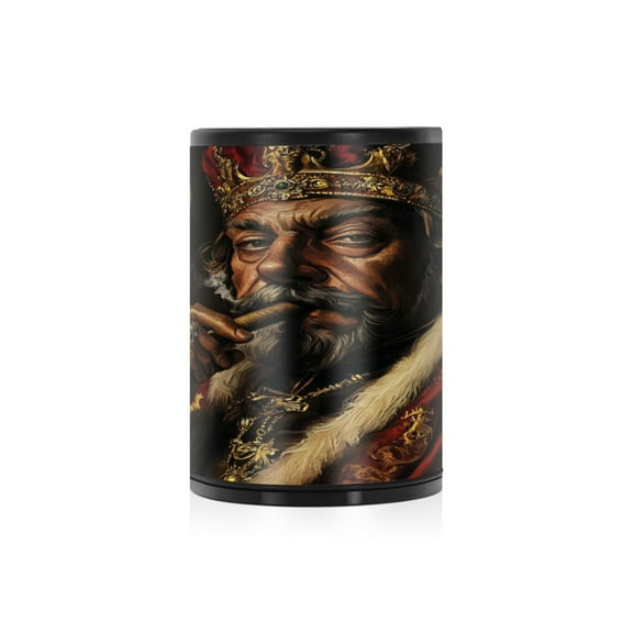Qxltty Kings Smoking Cigars Car Ashtray Press Spring-loaded Switch for Extinguishing Cigarettes Keeping the Interior of Your Car Clean