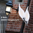 thumbnail image 2 of SATCO S12507 CA10 LED Flame Light Bulbs 4W 120V Frosted Glass 3500K 350 Lumen E12 Candelabra Base Dimmable Wet Location (6 Pack), 2 of 10