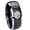 Black 2 Tone Polish Edge, variant on Basketball Dome Gold Plated Tungsten Men Ring 10MM