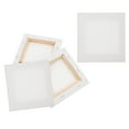 thumbnail image 3 of WHAMVOX  4 Pcs Stretched Canvas Board Paints for Painting Primed White, 3 of 8