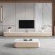 thumbnail image 2 of Italian Light Luxury Slate TV Stands Minimalist Home Floor TV Cabinet Coffee Table Combination Drawer Living Room Furniture My Lux Decor Round, 2 of 18