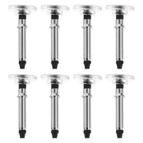 Moluckfu Stylus Tips Metal Silicone High Precision Touch 8Pcs 0.6*0.2*0.2In