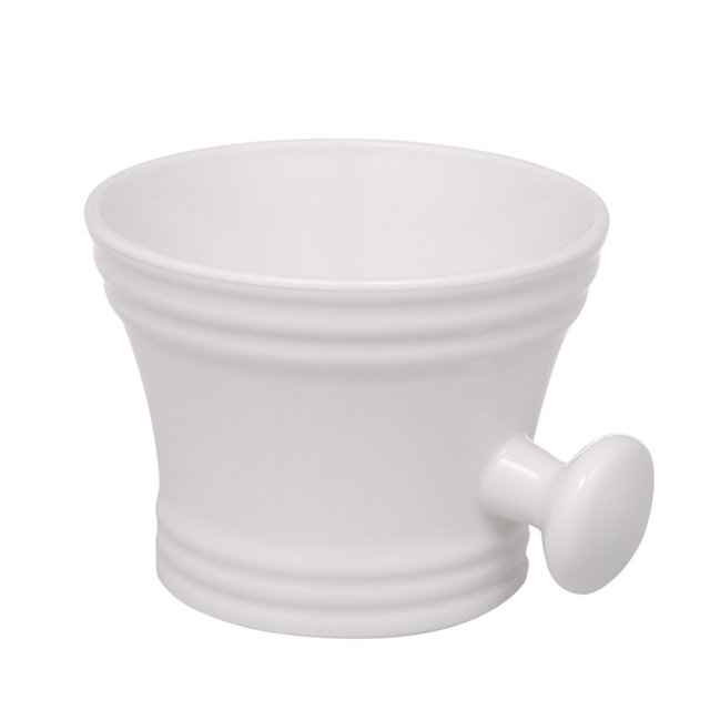 Tasse à Raser en Forme de Bol à Crème avec Poignée