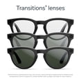 thumbnail image 6 of Ray-Ban Meta (Gen 2), Headliner, Shiny Black, Transitions® Graphite Green Lenses | Smart AI Glasses, 6 of 8