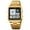 gold white, variant on Outdoor Sport Stainless Steel Strip Wristwatches Reloj Hombre World Digital Electronic Watch For Men Women Waterproof