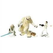 Hasbro Star Wars Unleashed Battle 4 Pack Luke, Wampa, and Leia