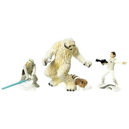 Hasbro Star Wars Unleashed Battle 4 Pack Luke, Wampa, and Leia
