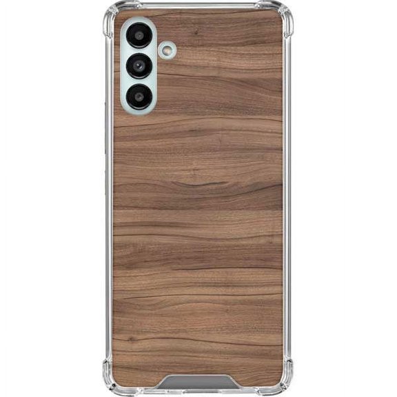 Skinit Wood Natural Walnut Wood Galaxy A13 5G Clear Case