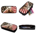 thumbnail image 6 of ZUXONGSY Elk American Flag Hunting Forest Print Backpack Bag for Girls Boys Kids 3 Pack School Bag with Lunch Box Pencil Case Set Middle High School Bookbag Travel Daypack Satchel Shoulder Bags, 6 of 6