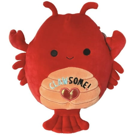 Squishmallows 8-Inch Plush - Join The 2023 Valentine's Day Squad Stuffed Animal Toys (Nitro (Aneta The Lobster)