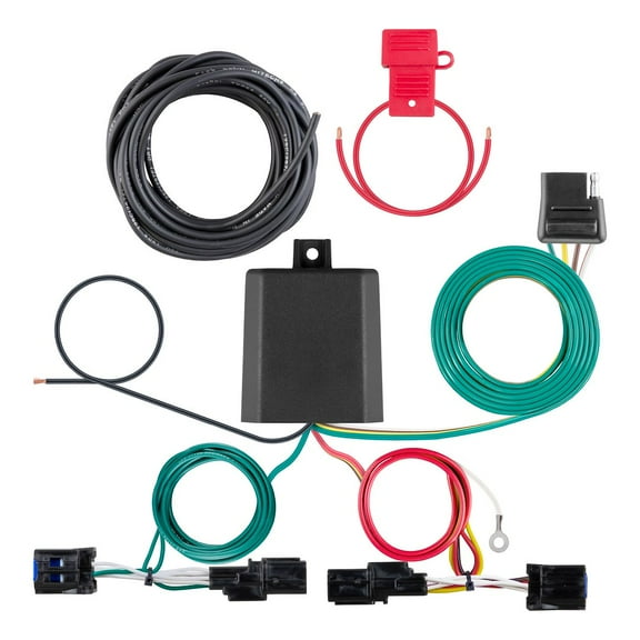 CURT 56474 Vehicle-Side Custom 4-Pin Trailer Wiring Harness, Fits Select Kia Sorento, Sportage