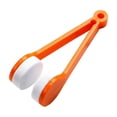 thumbnail image 2 of Linnome Eyeglass Cleaning Brush 10 Pack Multi Functional Portable Glasses Cleaner Without Damaging Lenses Orange, 2 of 6