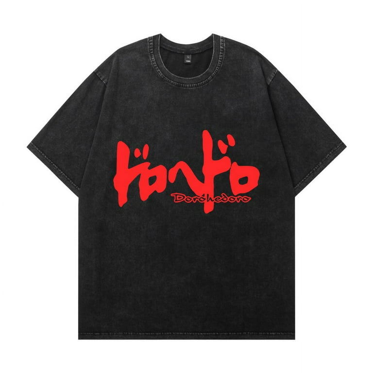 THNCLZX Anime Manga Dorohedoro T-Shirt Men/Women, Round Neck