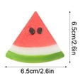 thumbnail image 3 of onlyliua ¡ Ofertas de Liquidación de Hoy Prime! Sandia Roja Artificial Deplástico, Decoración Realista de Frutas, 10, 3 of 5