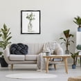 thumbnail image 2 of Botanical Eucalyptus Arrangement Botanical & Floral Graphic Art Jet Black Framed Art Print Wall Art, 2 of 6