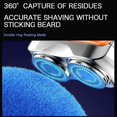 thumbnail image 3 of 2025 New Meigline Mini Shaver,Digital Display Ipx7 Waterproof Floating Blade Razor,Small Steel Cannon Suspended USB Fast Charging, 3 of 9