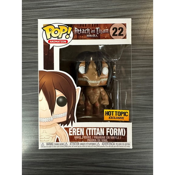 Collectible Funko POP! Animation: Attack On Titan - Eren(Titan Form)(Hot Topic) #22
