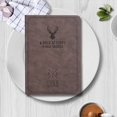 thumbnail image 1 of Tablet Case For Ipad Air 5th Retro Pattern Deer Head Pattern With Stand Book Style Leather Cover For Ipad Mini 6 8th 9th 10.2 coffee For iPad mini 6, 1 of 6