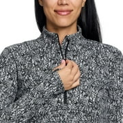 Spyder Ladies Fleece Half Zip Printed Pullover