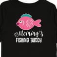 thumbnail image 4 of Inktastic Mommys Fishing Buddy Girls Girls Long Sleeve Toddler T-Shirt, 4 of 5