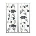 thumbnail image 6 of DecMode Blue Metal Fish Wall Decor (2 Count), 6 of 7