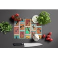 thumbnail image 3 of Lots of German Shepherd Glass Cutting Board Large 12 in x 15 in, 3 of 5