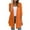Orange, variant on Kaemgyyd 3/4 Sleeve Cardigan for Women Flowy Solid Color Soft Long Cardigan Fashion Open Front Lightweight Coat Fall Outwear