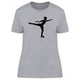 thumbnail image 1 of Women Figure Skating T-Shirt Women -Image by Shutterstock, Female x-Large, 1 of 2