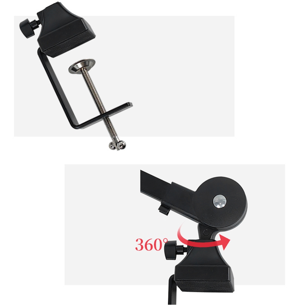Microphone Arm withPop Protections - Microphone Stand with Wind Protections