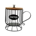 thumbnail image 3 of veasfak Support de Capsules de Café Cage en Fer pour Restaurant Bar Comptoir S, 3 of 9