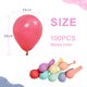 thumbnail image 2 of Kit de globos pastel para fiesta de macarrón de 10 pulgadas, globo de látex rosa para cumpleaños, decoraciones para el día de San Valentín, suministros para fiesta de baby shower (100 unidades), 2 of 6