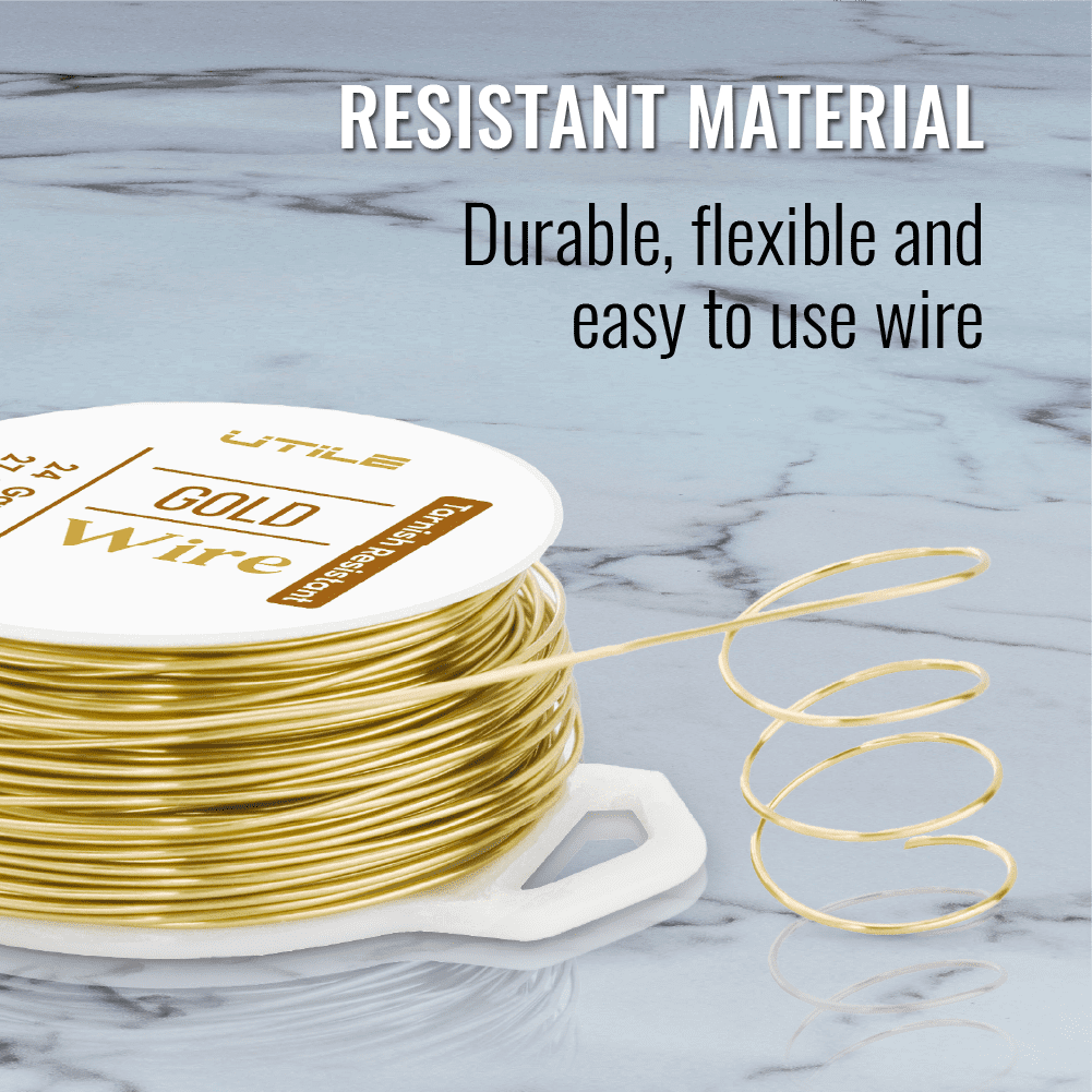 20 Gauge Soft 99% Copper Wire,10M Jewelry Wire, Beading and Craft Wire,  Tarnish Resistant Copper Wire for Jewelry Making, Making Hobby Craft