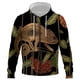 thumbnail image 1 of Sudadera con capucha unisex con estampado 3D de animales clásicos para hombre y mujer, estilo hip hop, informal, con cremallera, 1 of 6