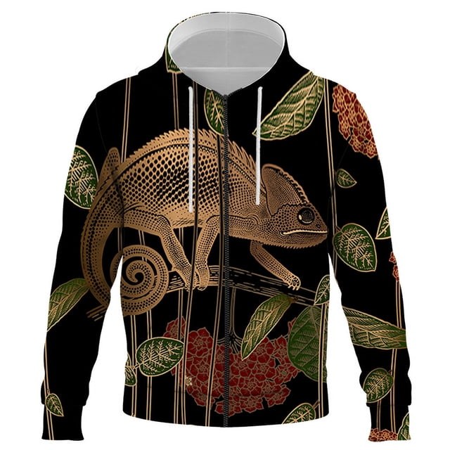 Sudadera con capucha y cremallera, sudaderas con estampado abstracto, camisetas informales de hip hop, moda urbana para hombre y mujer, ropa para hombre