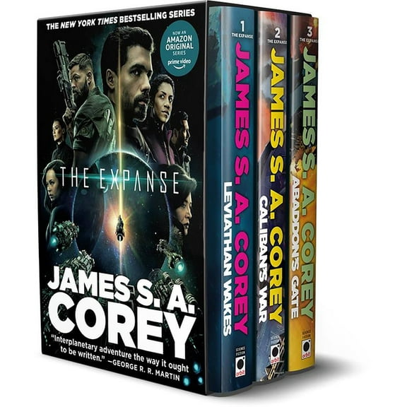 Expanse The Expanse Hardcover Boxed Set: Leviathan Wakes, Caliban's War, Abaddon's Gate: Now a Prime Original Series, (Hardcover)