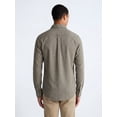 thumbnail image 3 of Free Assembly Men's Linen Blend Western Shirt, Sizes S-3XL, 3 of 6