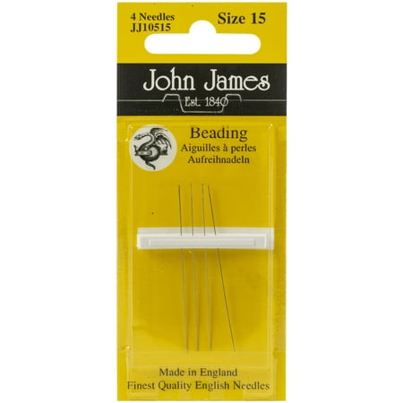 UPC: 0783932201560 | John James Beading Hand Needles-Size 15 8/Pkg